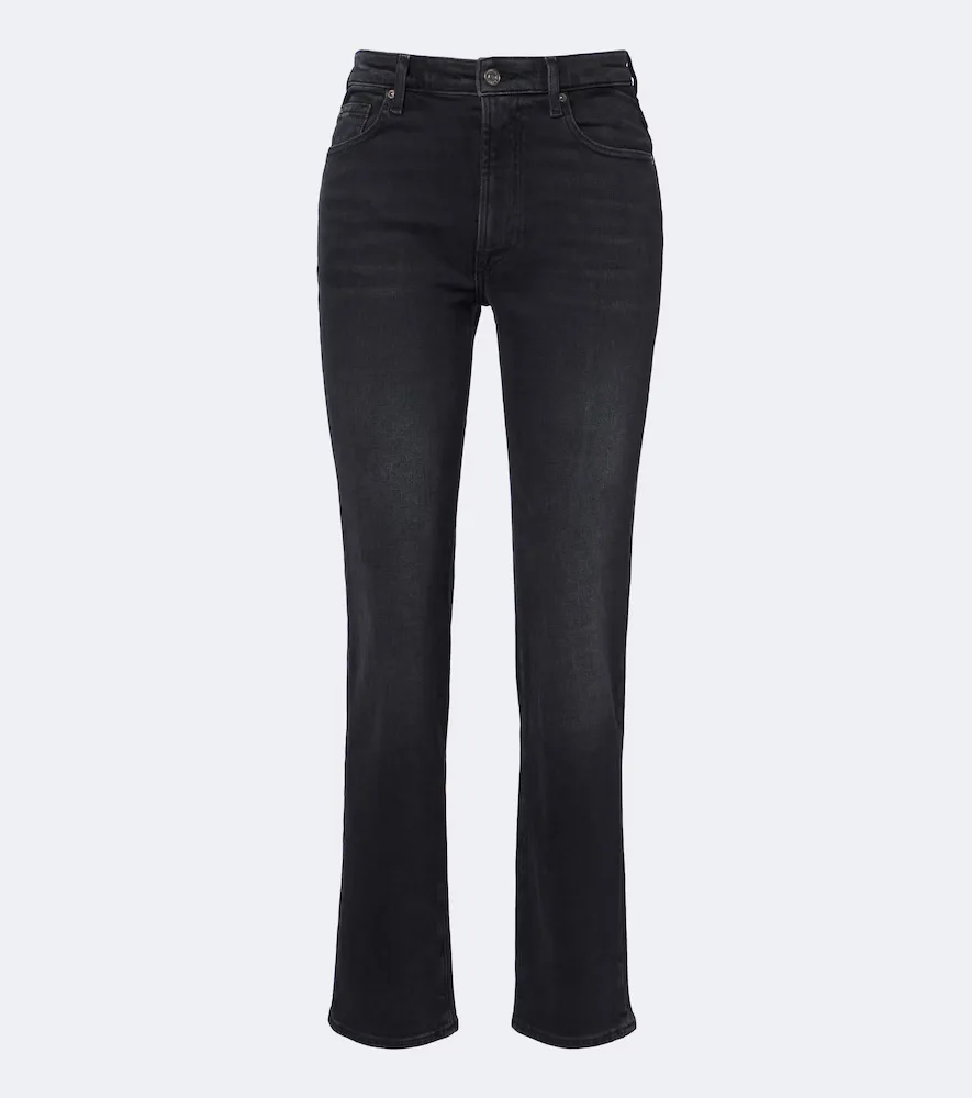 Faded Straight Jeans by 7 for All Mankind
