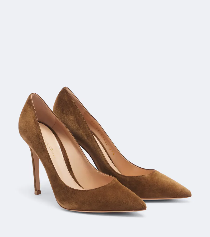 Gianvito 105 Suede Pumps by Gianvito Rossi
