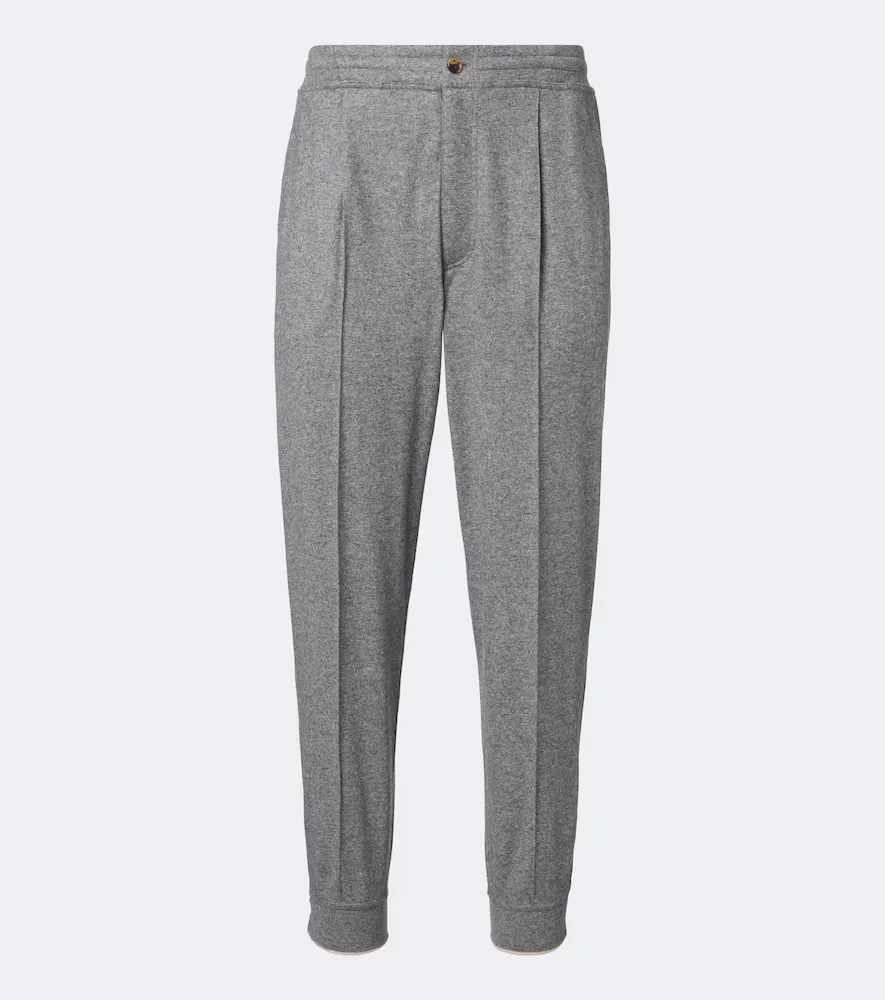 Cashmere Slim Pants by Brunello Cucinelli