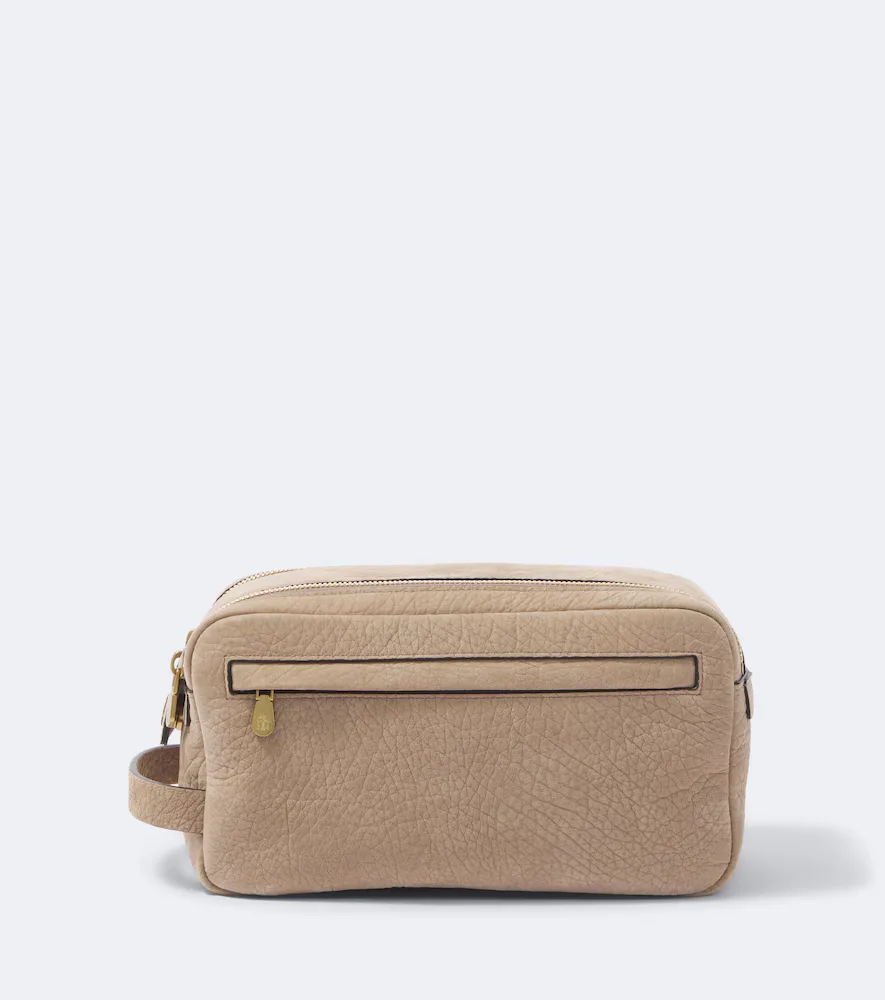 Leather Toiletry Bag