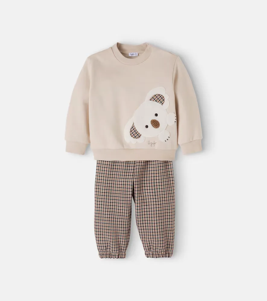 Baby Sweatshirt and Pants Set by Il Gufo