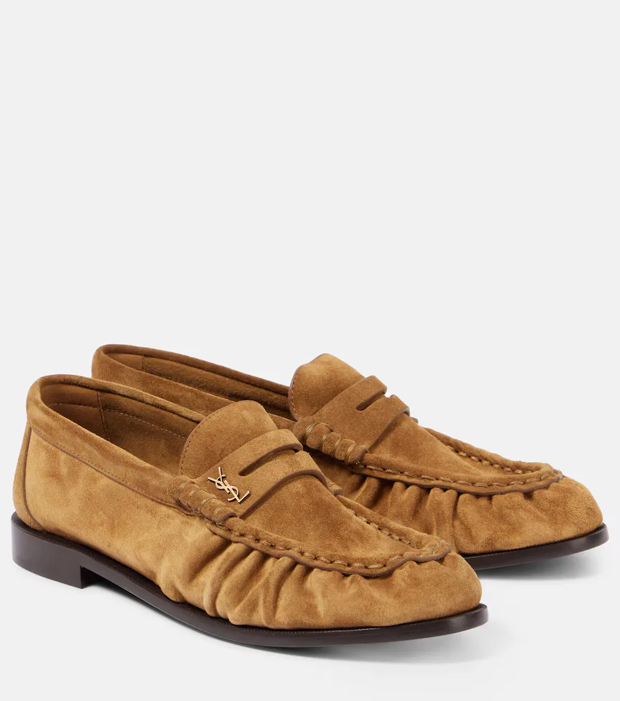 Le Loafer Suede Penny Loafers