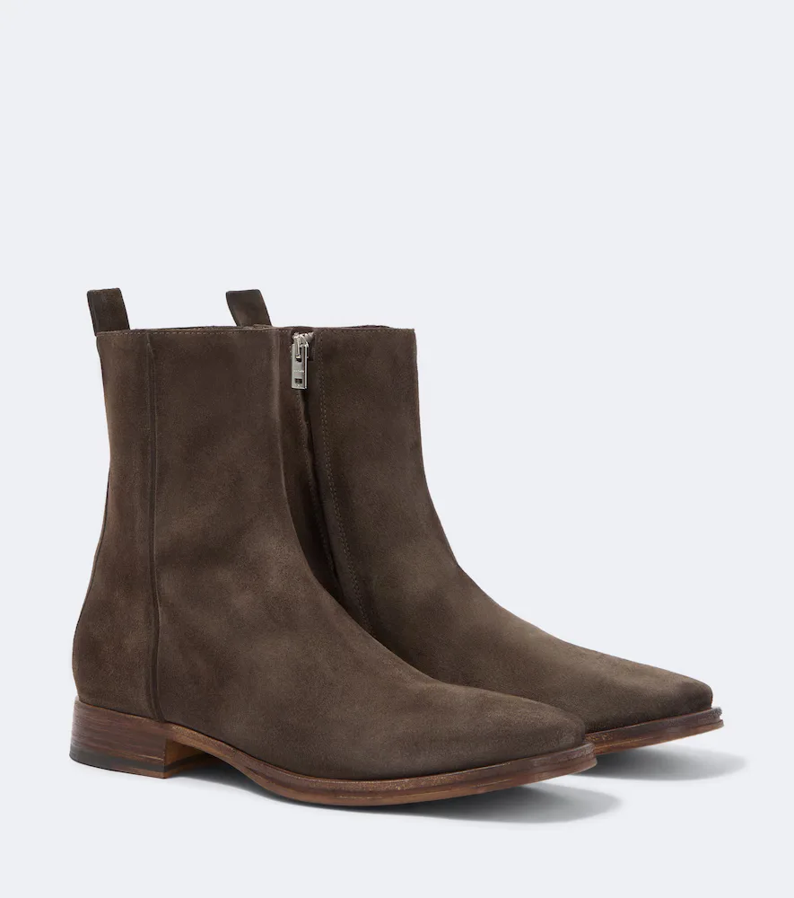 Bebe Suede Ankle Boots by Acne Studios