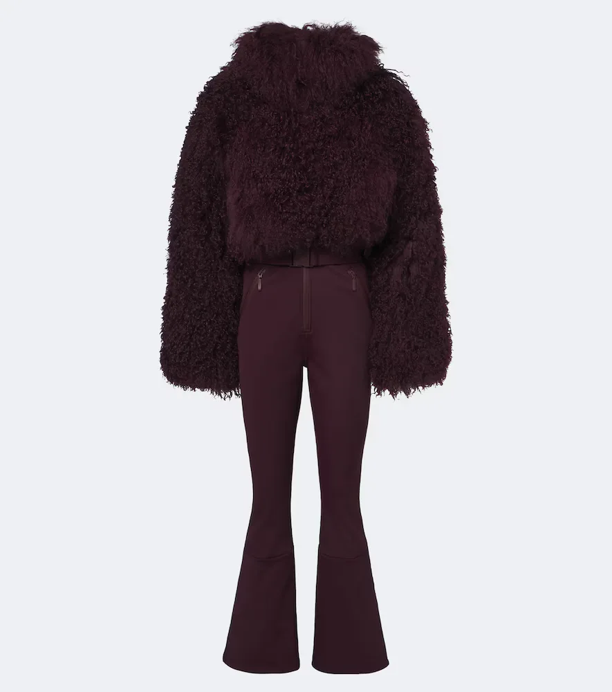Nozawa Belted Shearling Ski Suit by Cordova