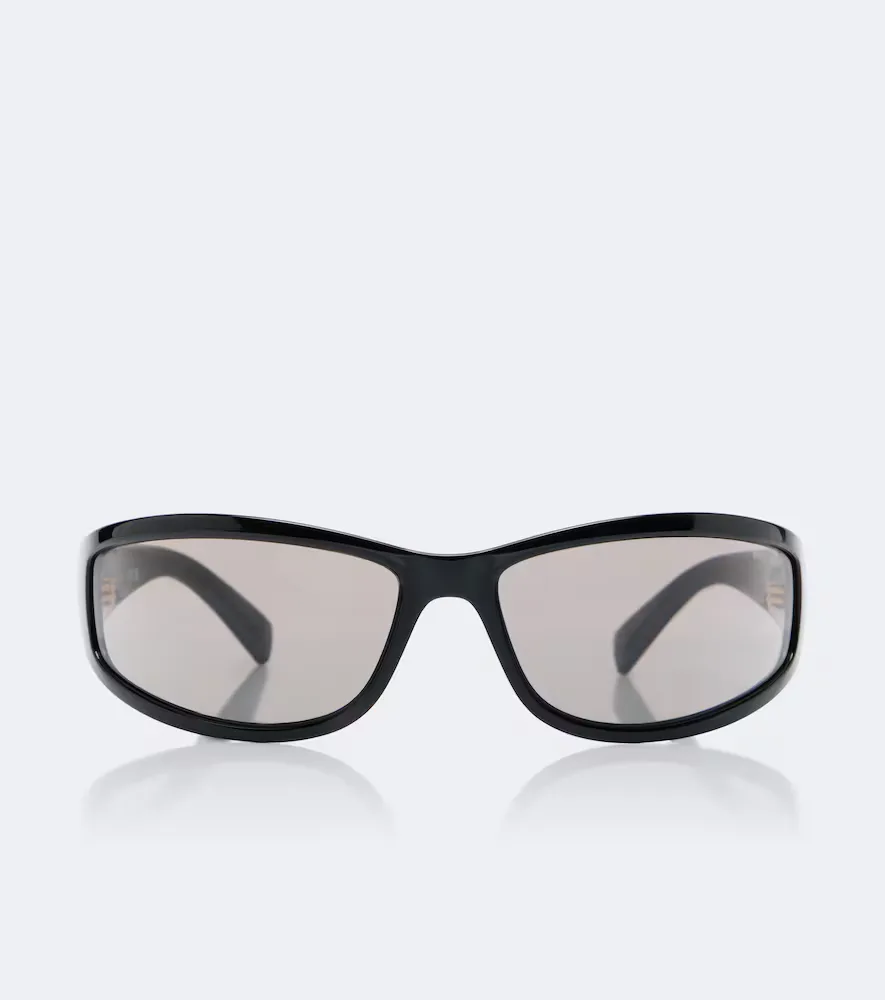 Signature Rectangular Sunglasses by Miu Miu