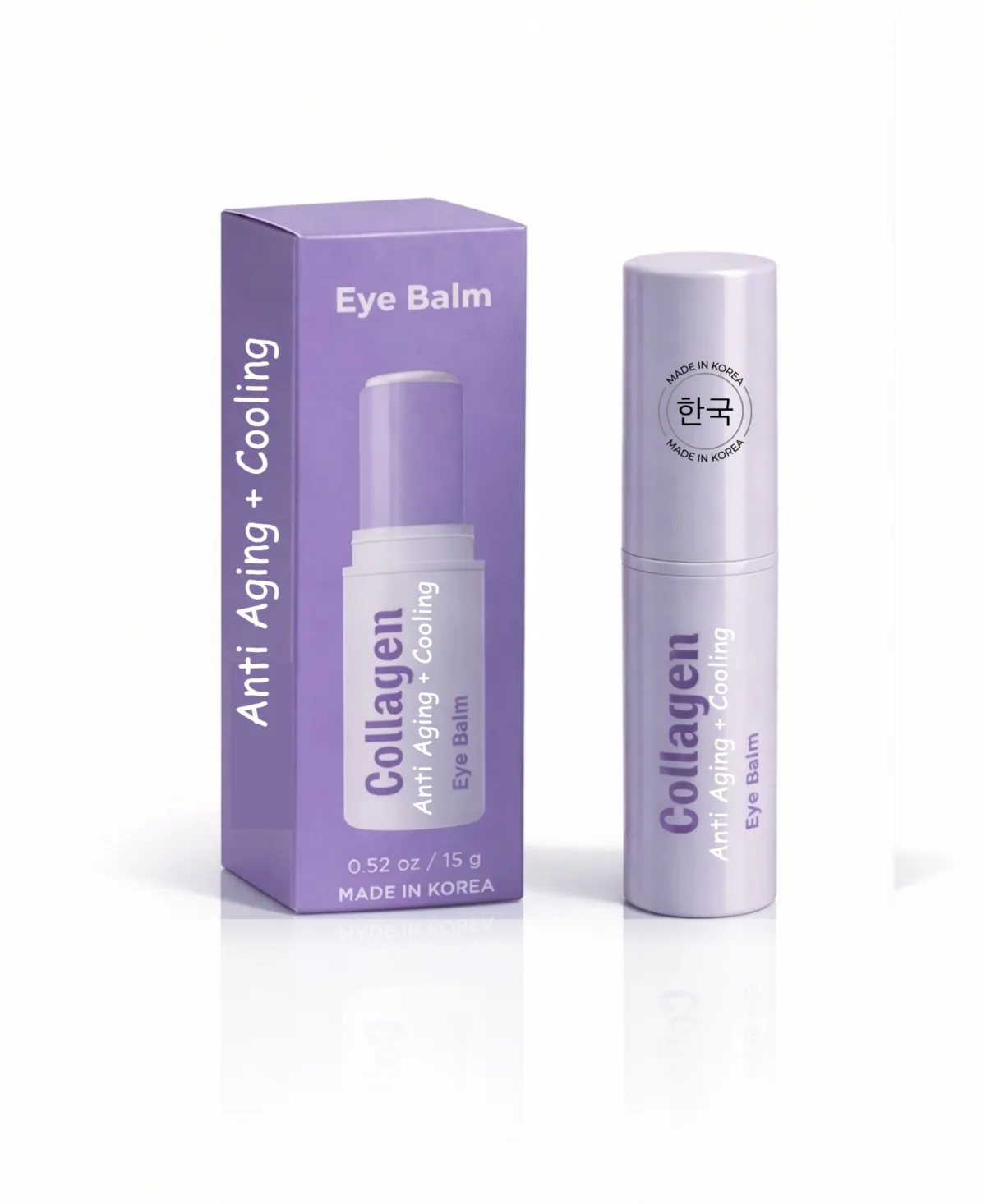 Collagen Anti-Aging + Cooling Eye Balm - Korean Skin Care Brightening and Depuffing Treatment by Lovery