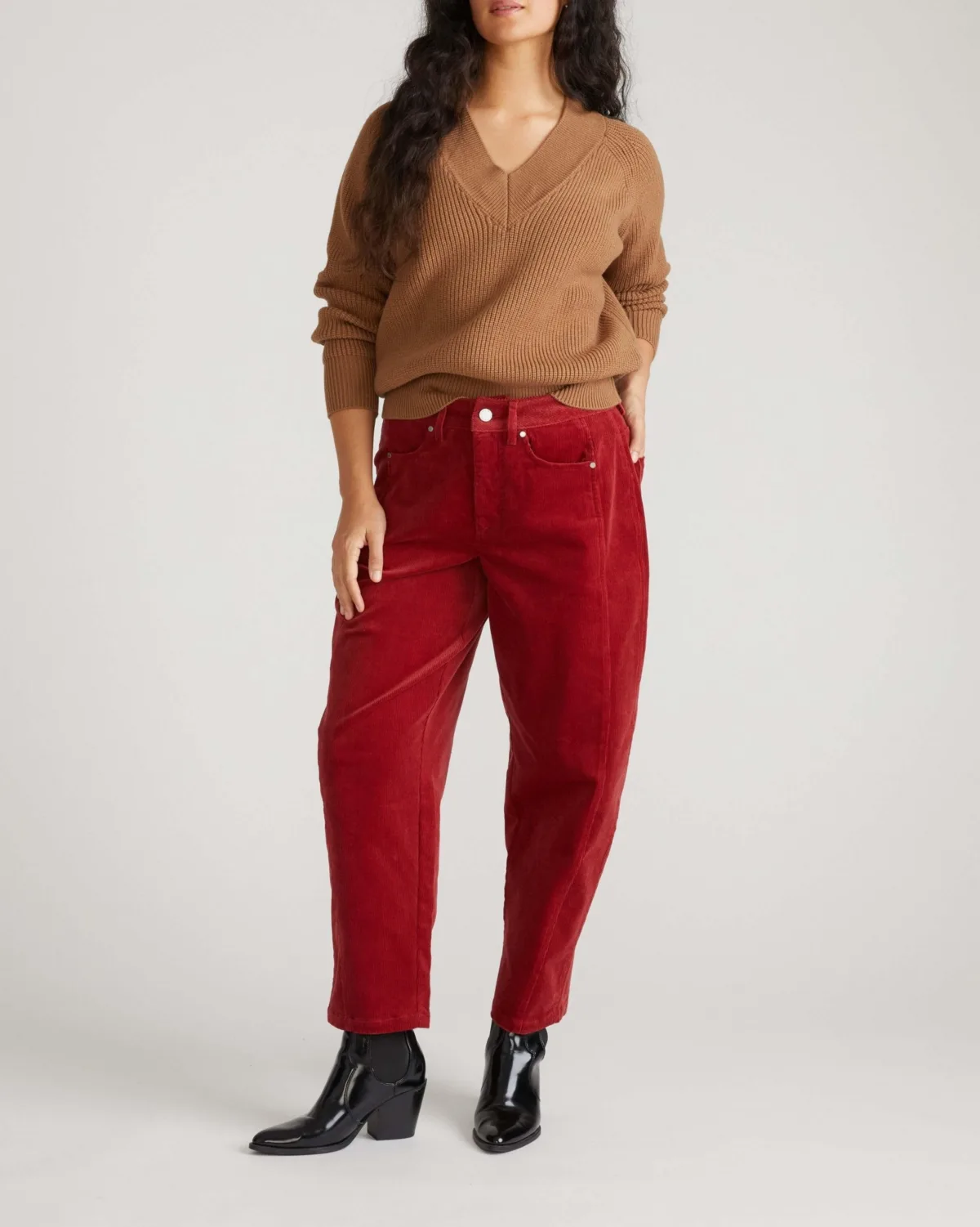 Dakota Twisted Leg Corduroy Pants by Universal Standard