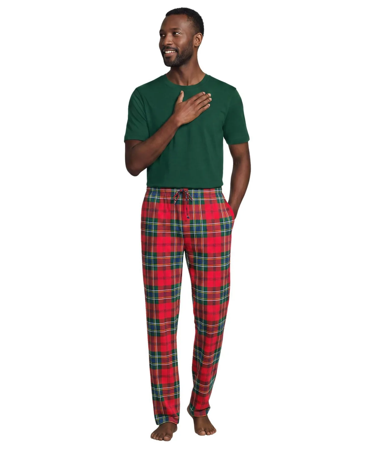 Knit Jersey Pajama Set by Lands' End