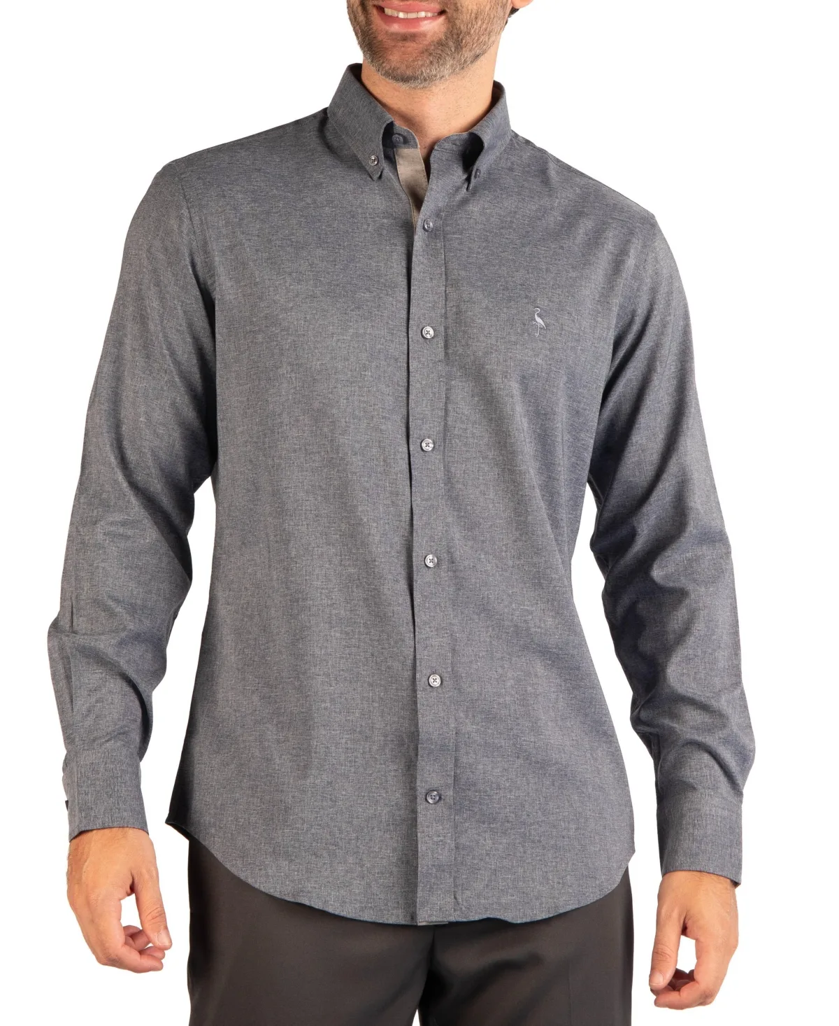 Melange Performance Shirt by Tailorbyrd