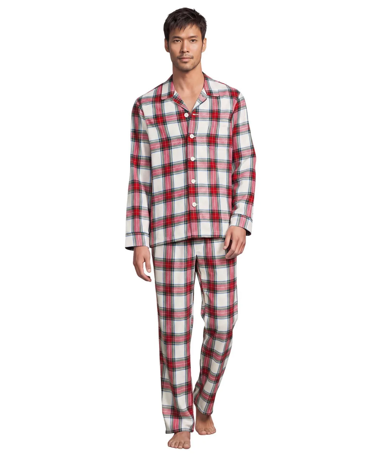 Flannel Pajama Set by Lands' End