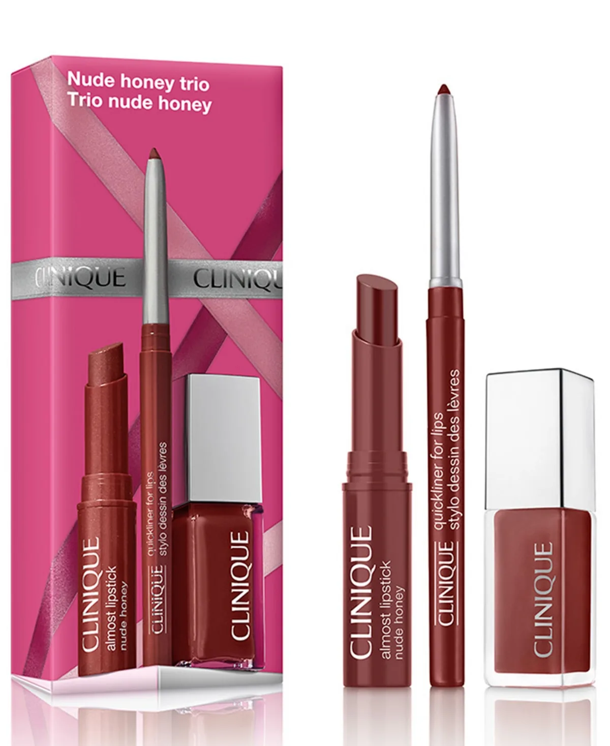 3-Piece Nude Honey Trio Gift Set by Clinique