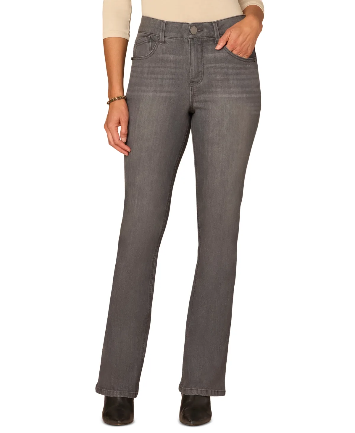 High Rise Bootcut Jeans