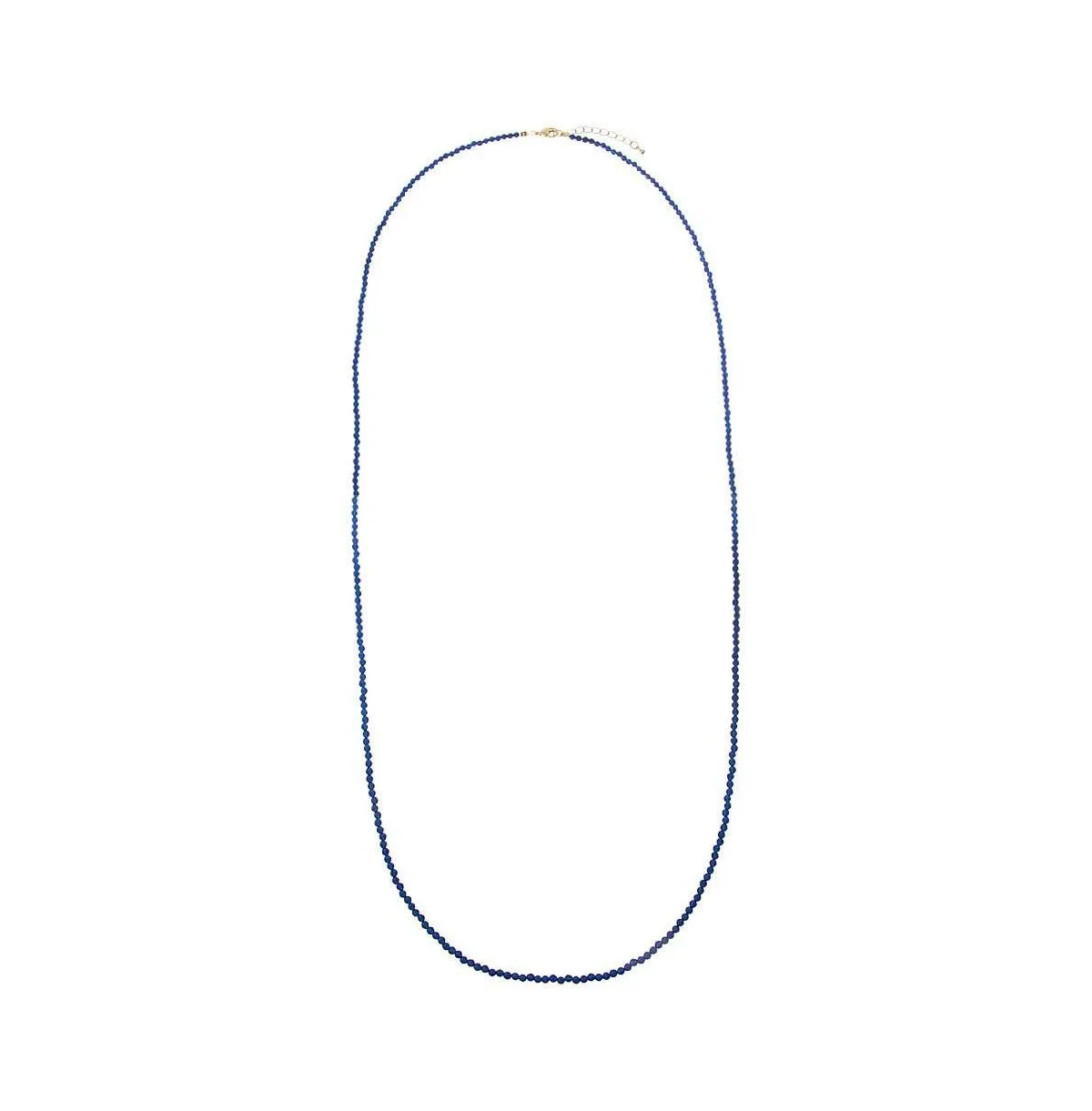 By Adina Eden Beaded Chain Necklace 36"