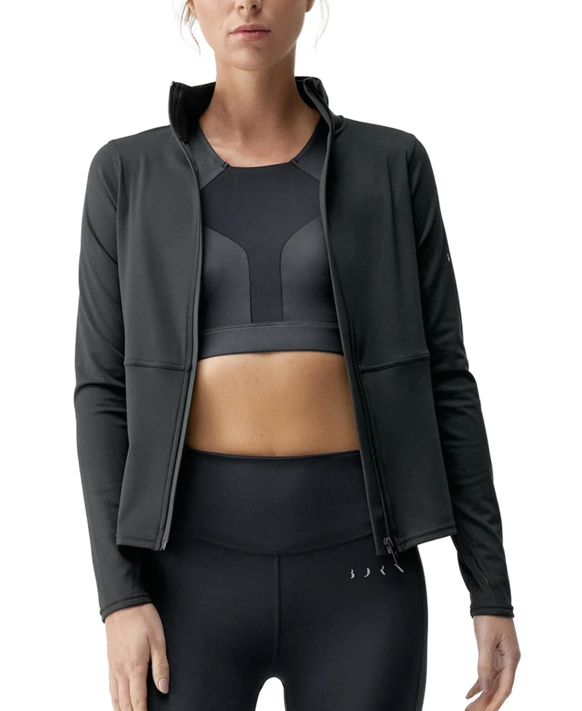 Born Living Yoga Ivet Performance Semi-Fitted with Pockets Sport Jacket by Born