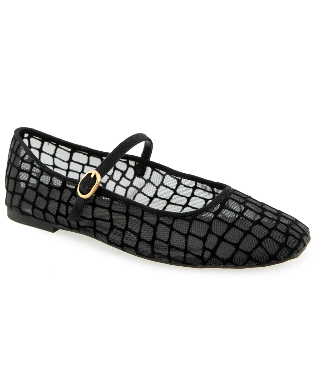 Jasper Square Toe Ballet Flats