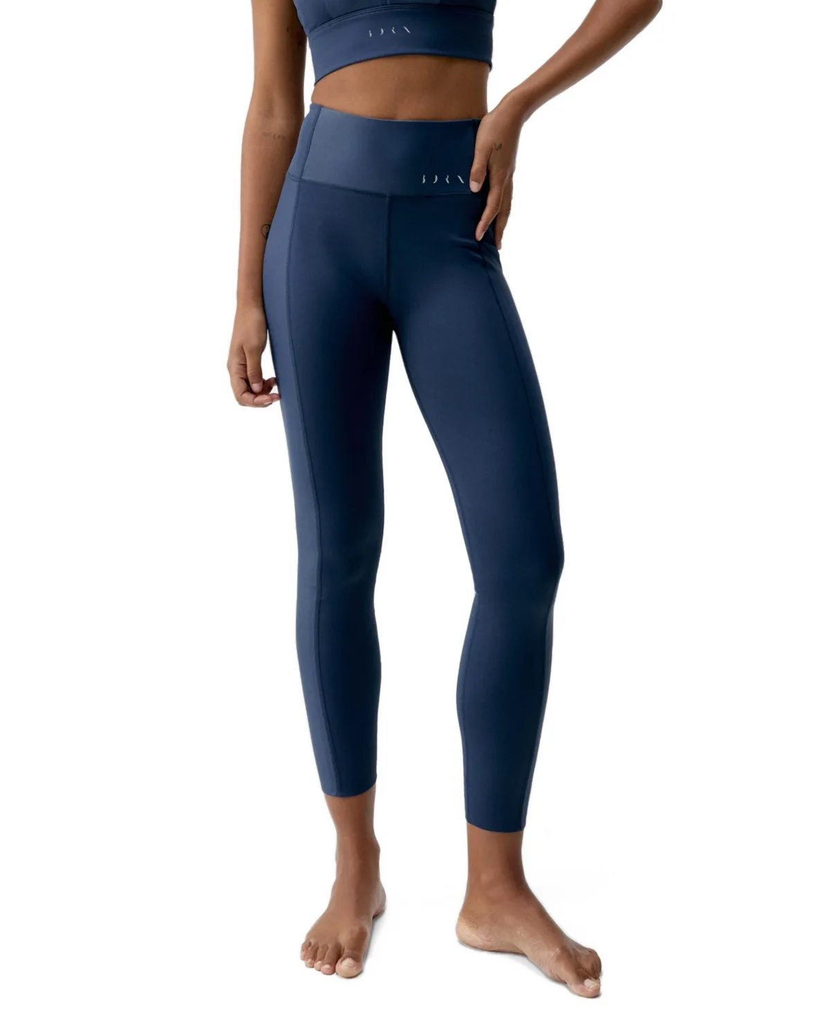 Maan High-Rise 7/8-Length Leggings with Pockets by Born