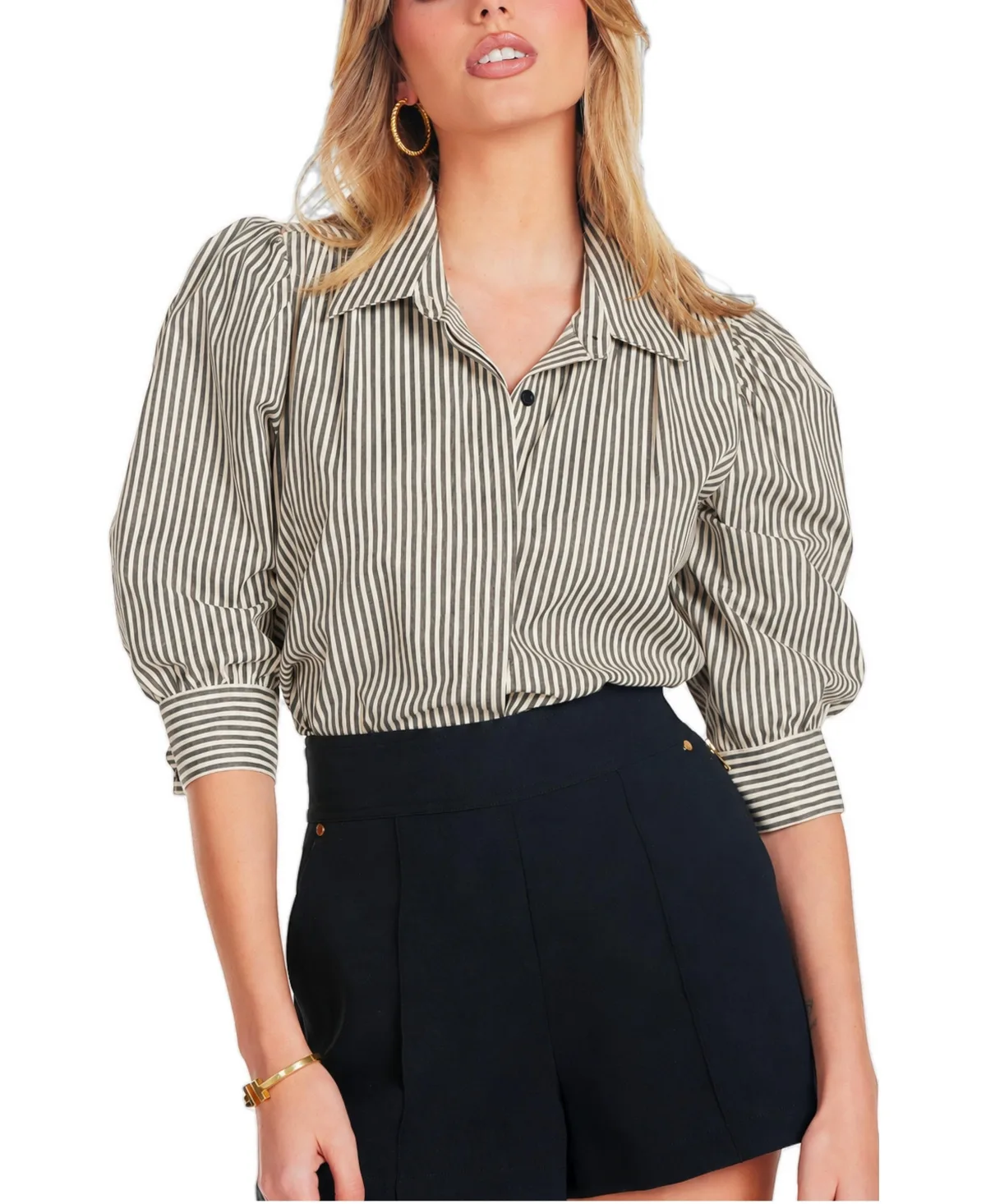 Bishop + Young Cate Ruched Sleeve Top by Bishop  Young