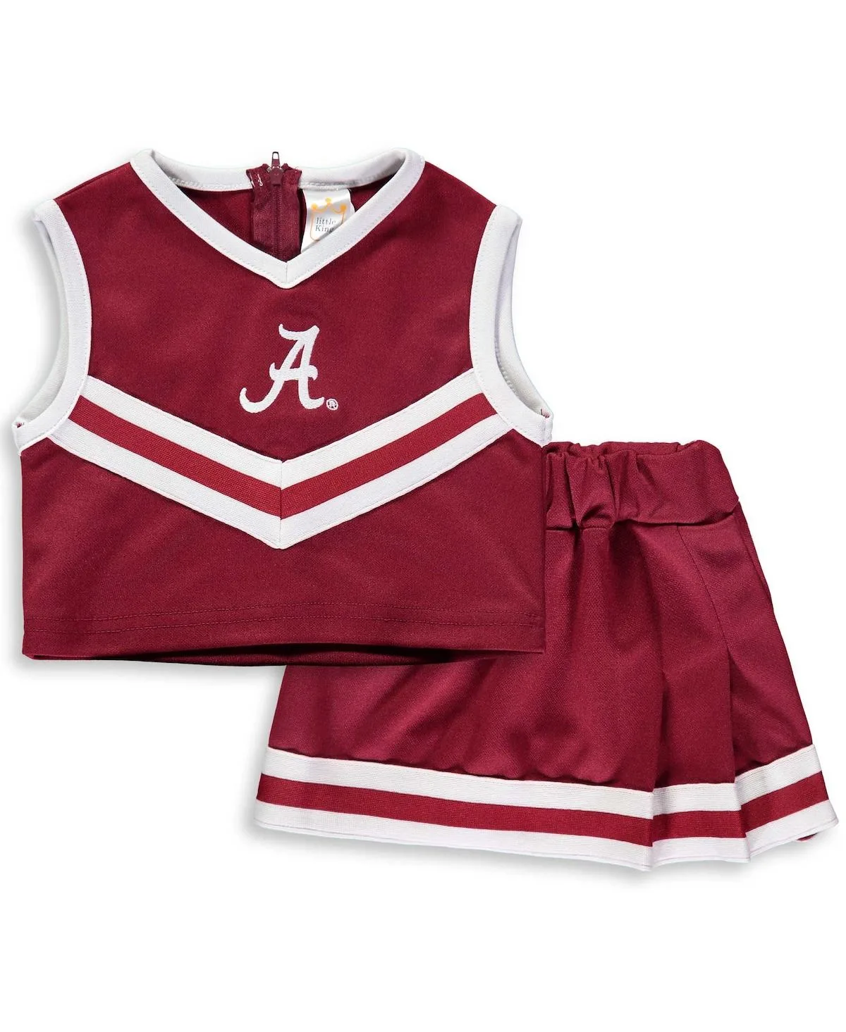 Alabama Crimson Tide Two-Piece Cheer Set by Little King Apparel