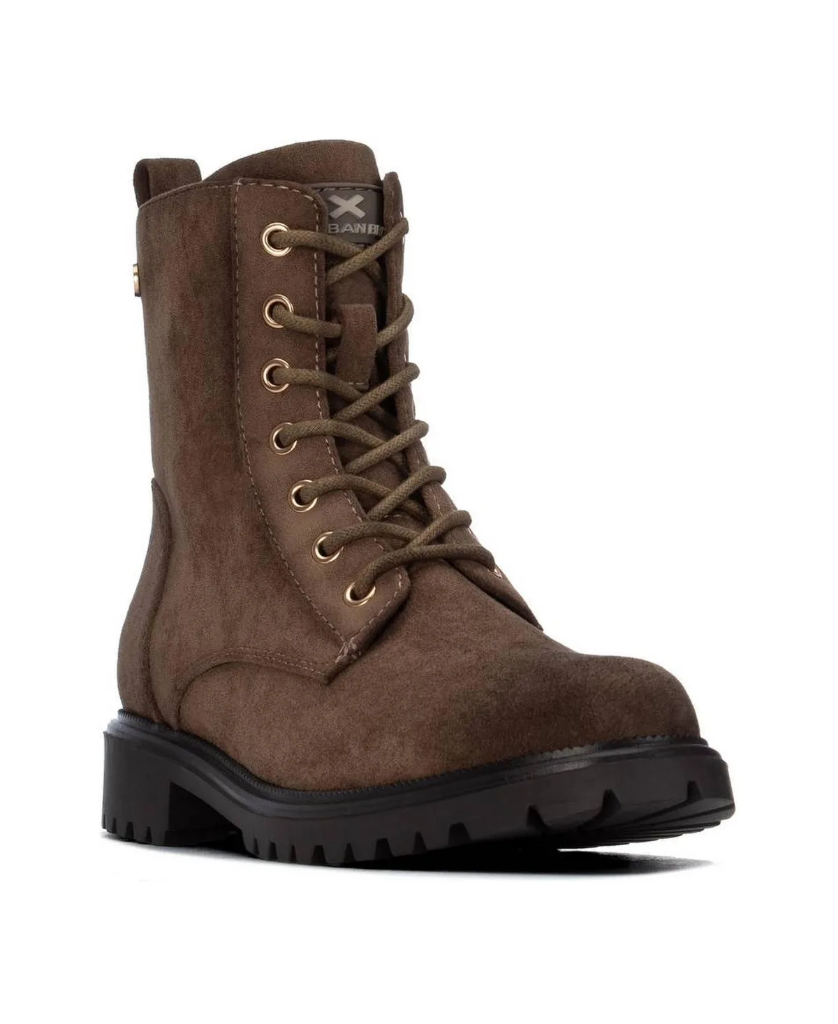 Lug Sole Combat Booties by Xti