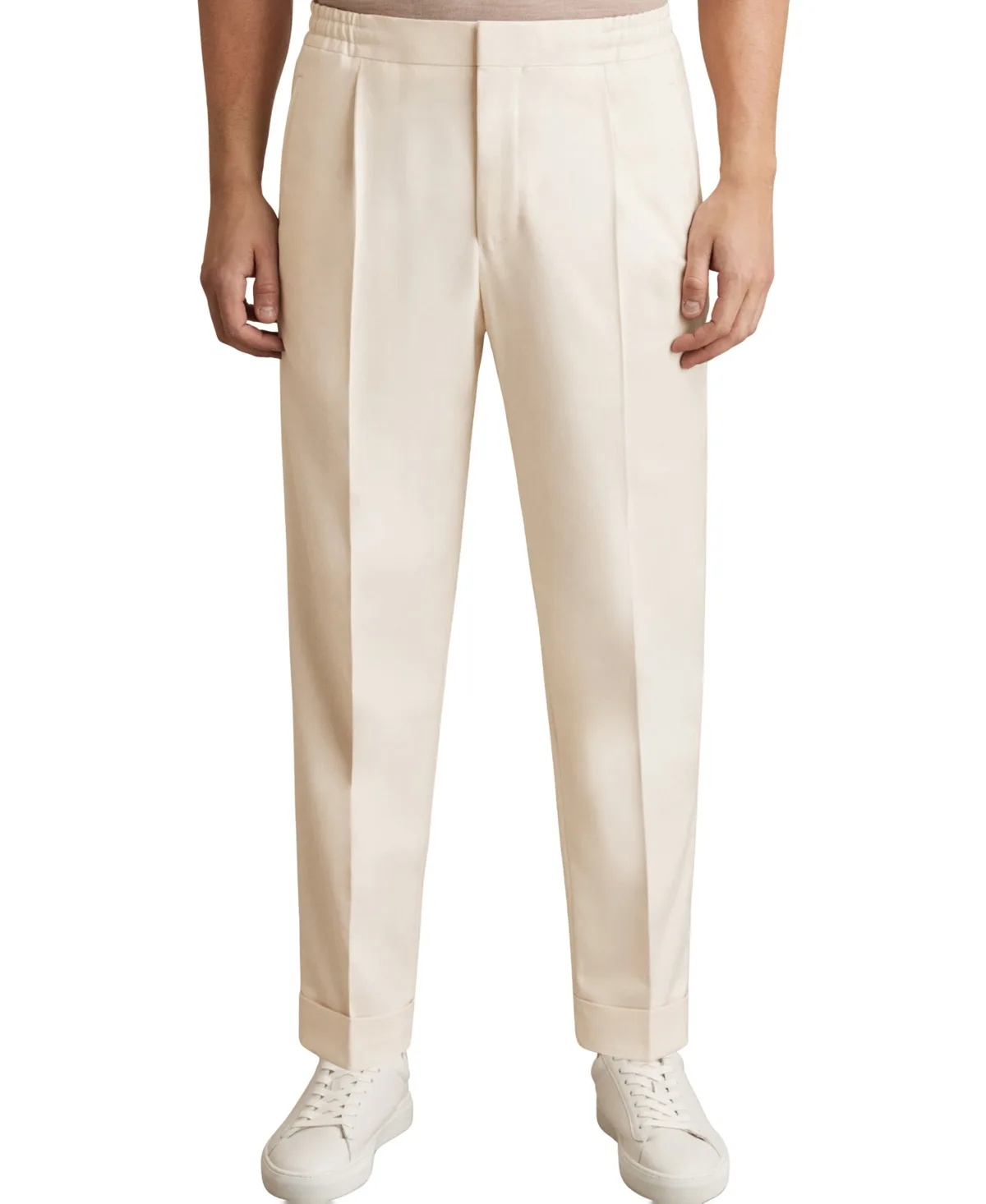Brighton Pleated Relaxed Pants by Reiss