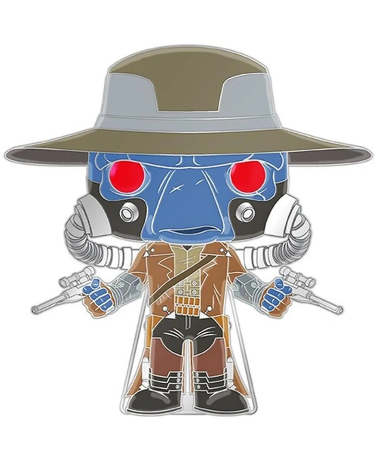 Cad Bane Collectible Enamel 1.8 Pin and Stand, 2-Piece Set, Ages 6+ by Funko