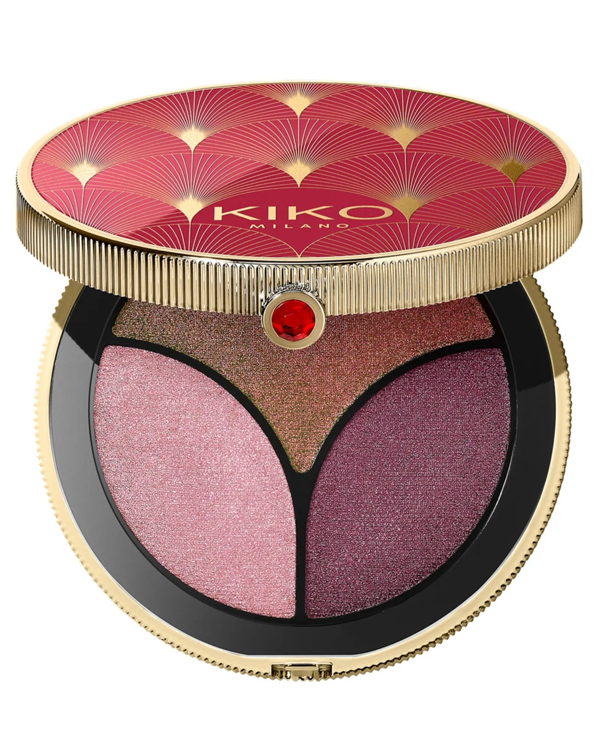 Triple Charm Eyeshadow Palette, 0.12 oz. - 02 - Pinkish Dream by Kiko Milano