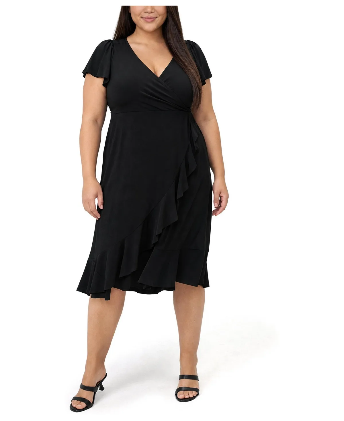 Surplice Midi Dress by Torrid