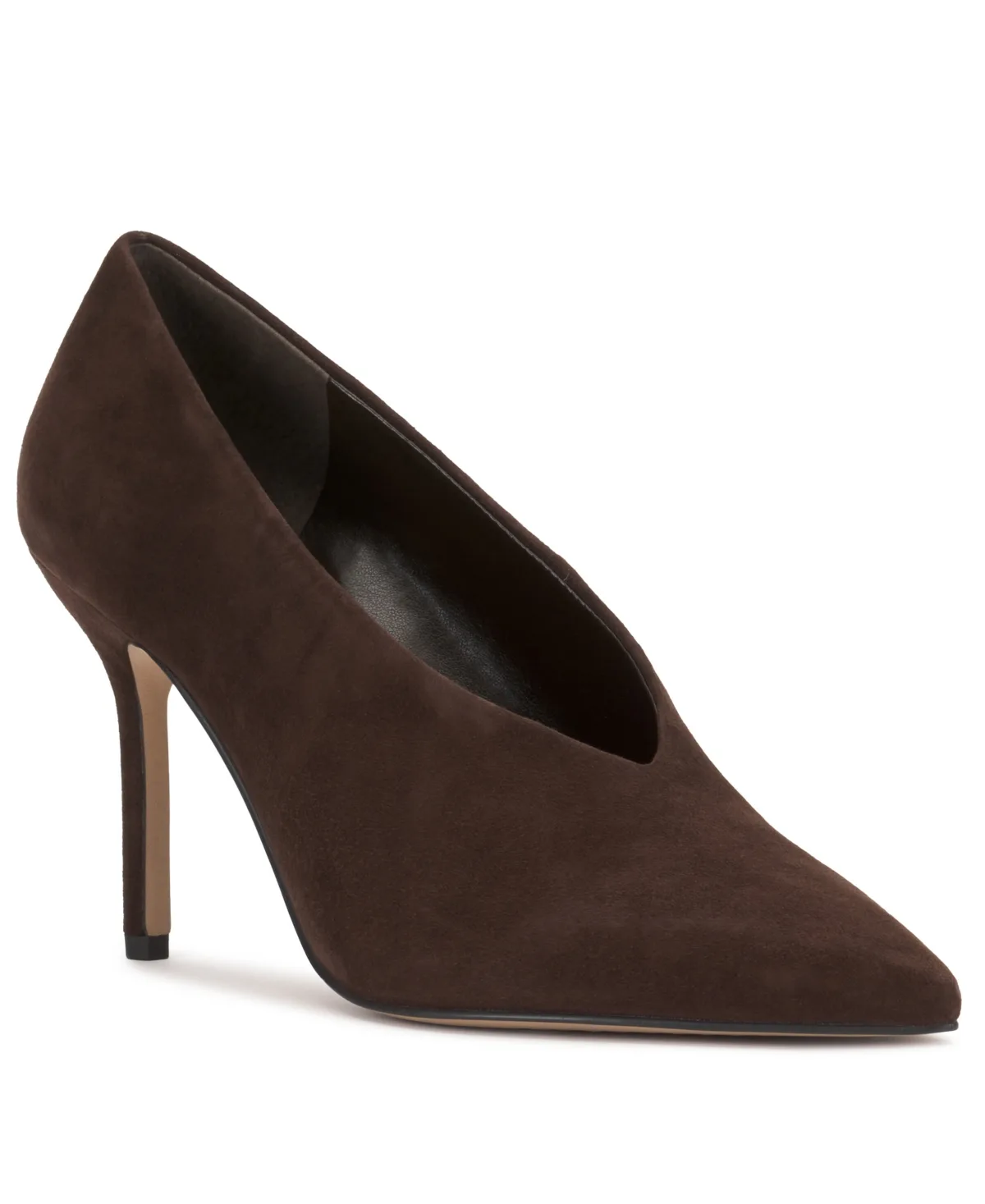 Mozlea High Vamp Pointed Toe Pumps