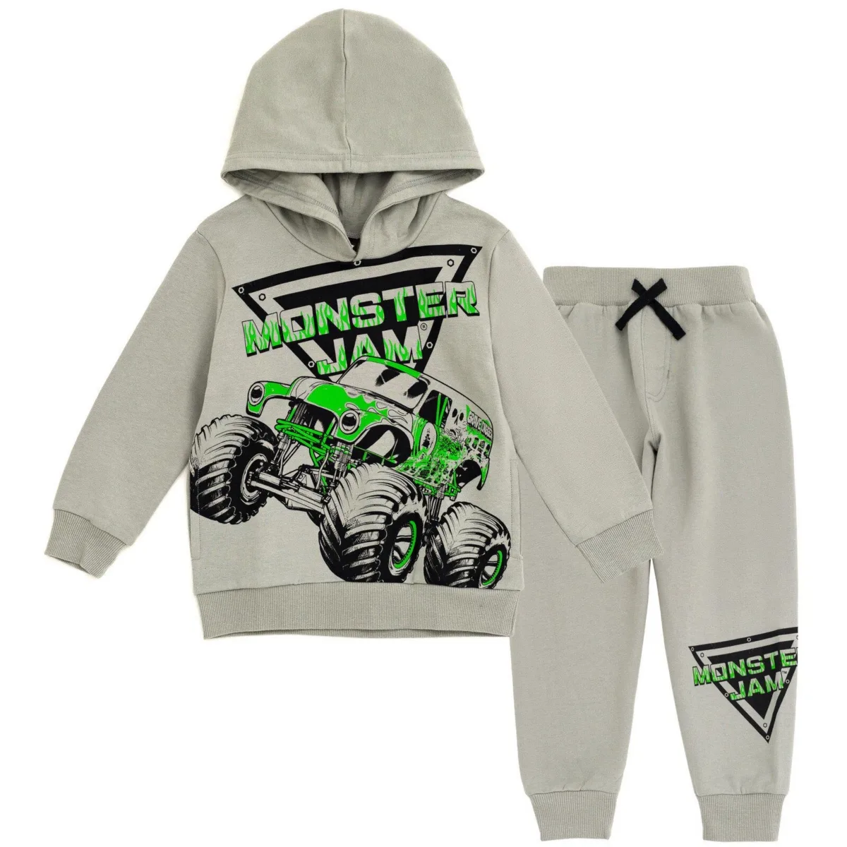 Monster Mutt Megalodon Fleece Pullover Hoodie & Pants by Monster Jam