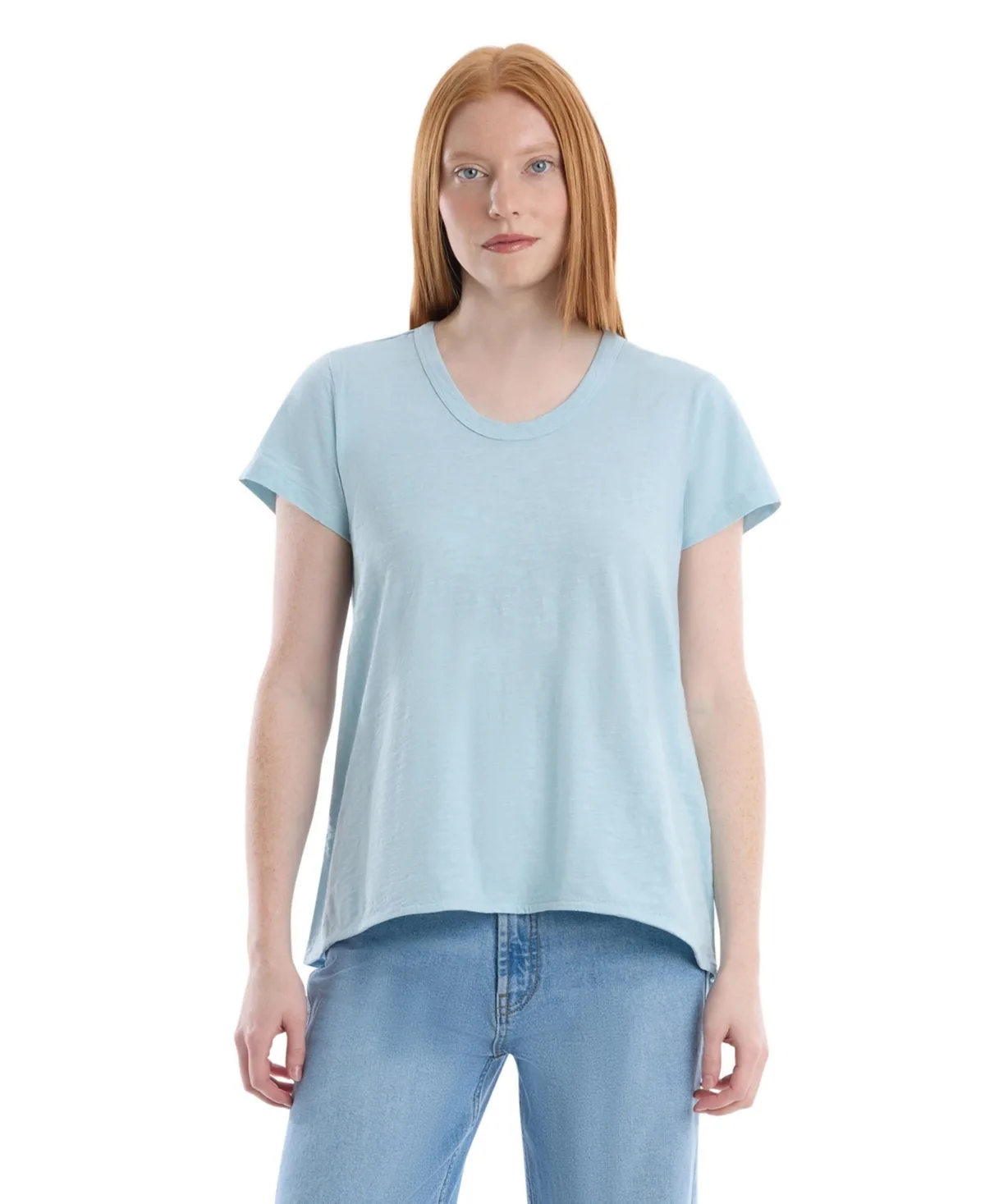 Short Sleeve Shrunken Boyfriend Tee by Wilt