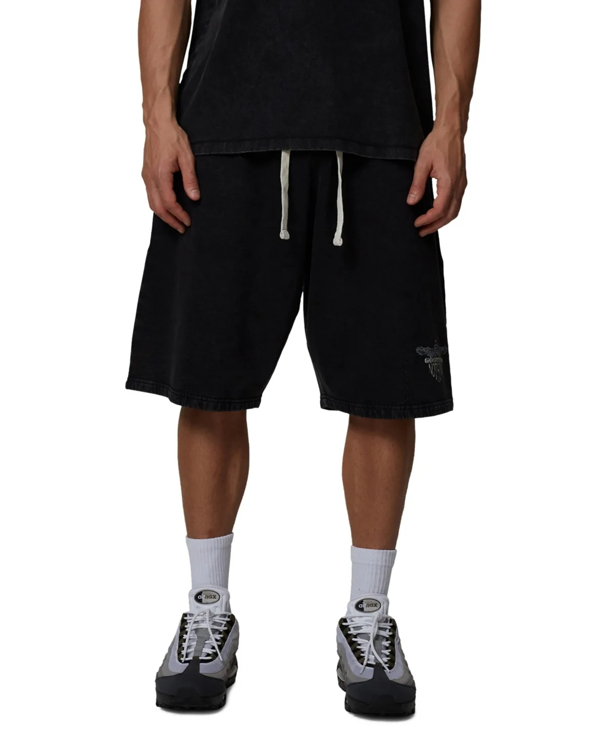 Eagle Oversized Brushed-Fleece Shorts, 11.4 Inseam by Good for Nothing