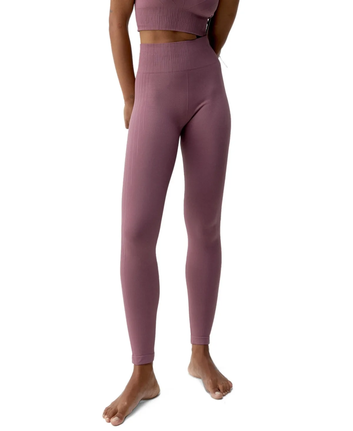 Nawal High Rise Seamless 4-Way Stretch Leggings by Born