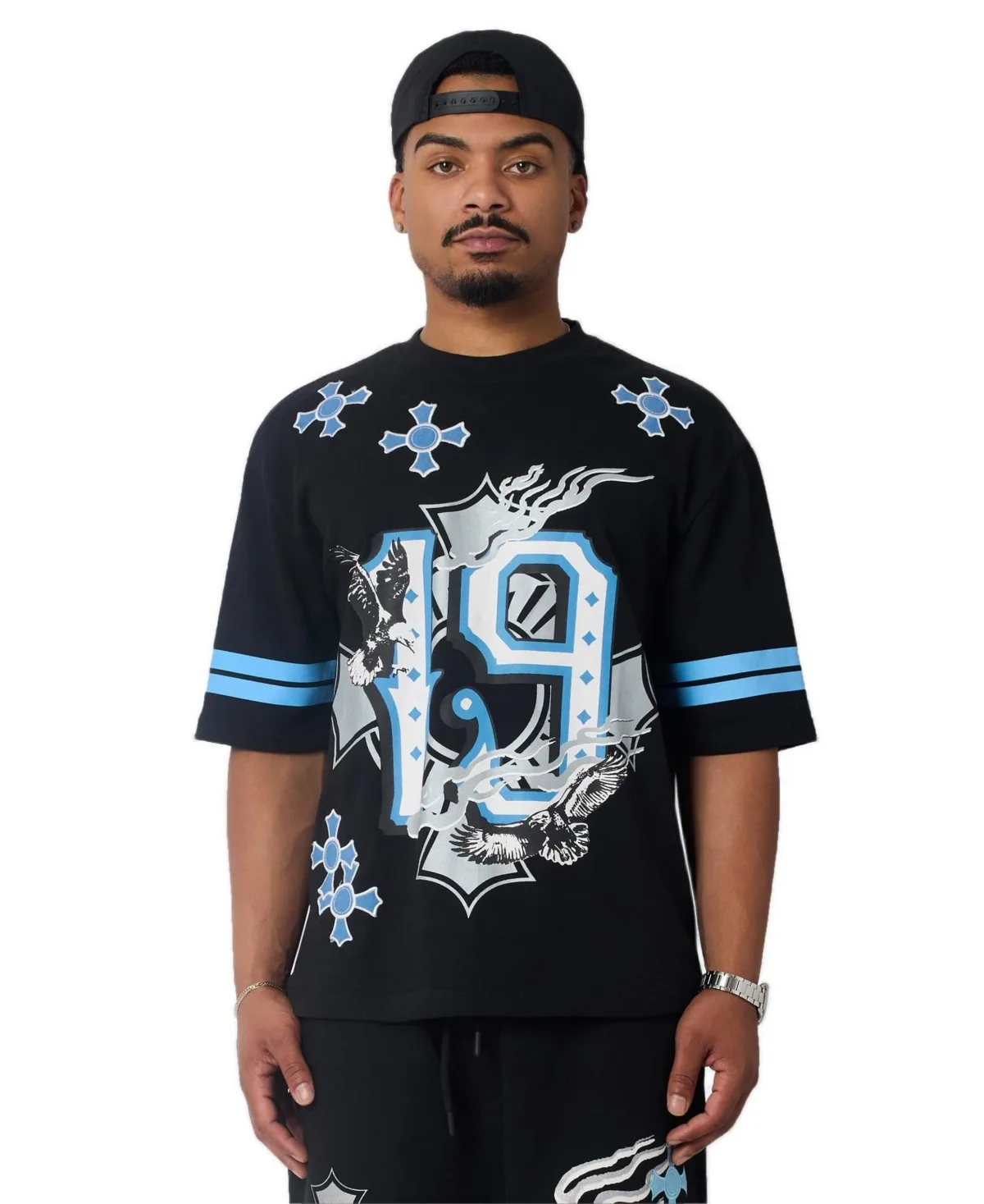 Crosses Football T-Shirt by Reason