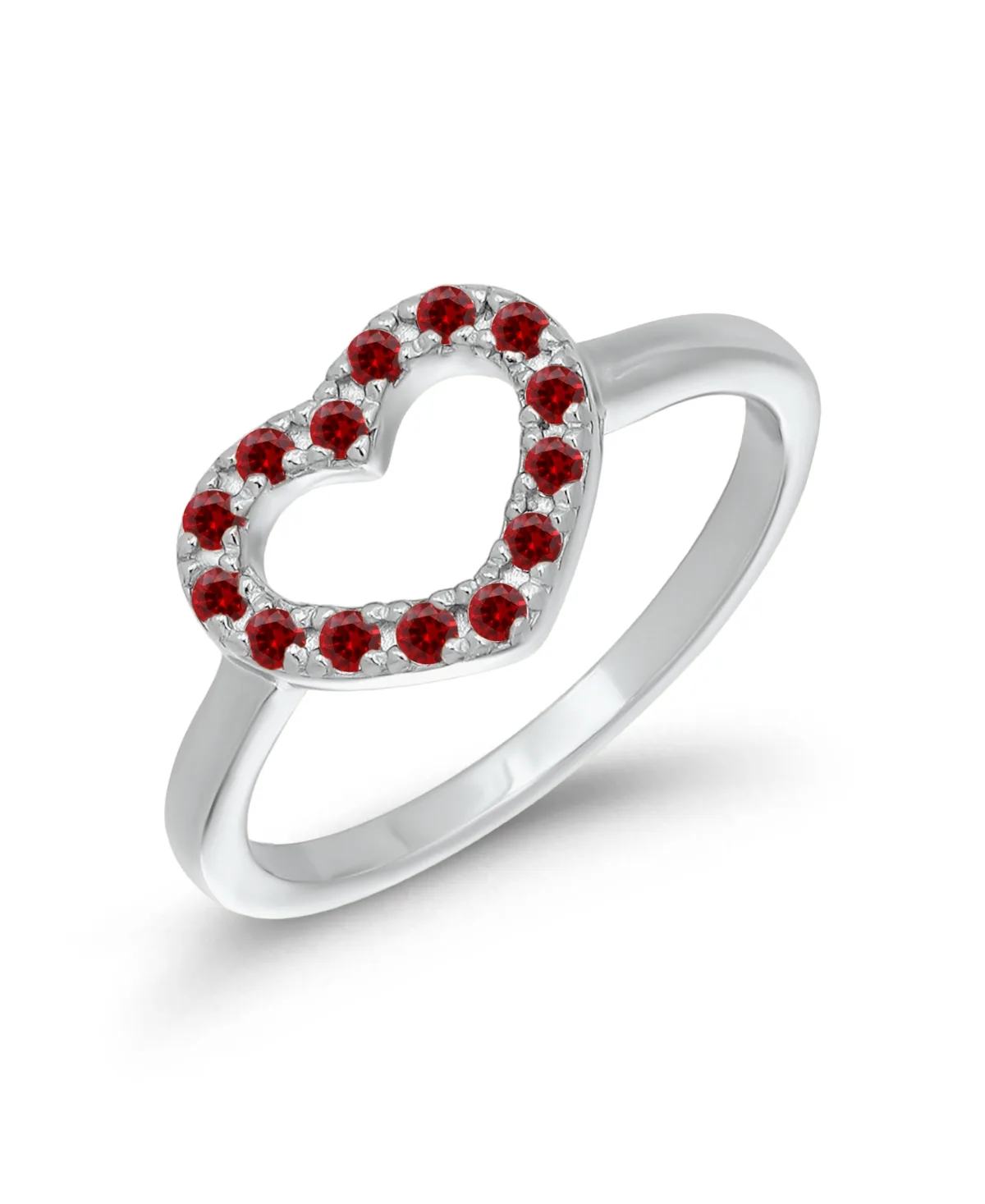 Cubic Zirconia Pave Heart Ring by Macy's