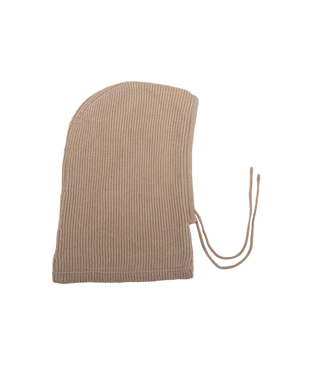 Satin-Lined Knit Snood - Stone by Kin Apparel