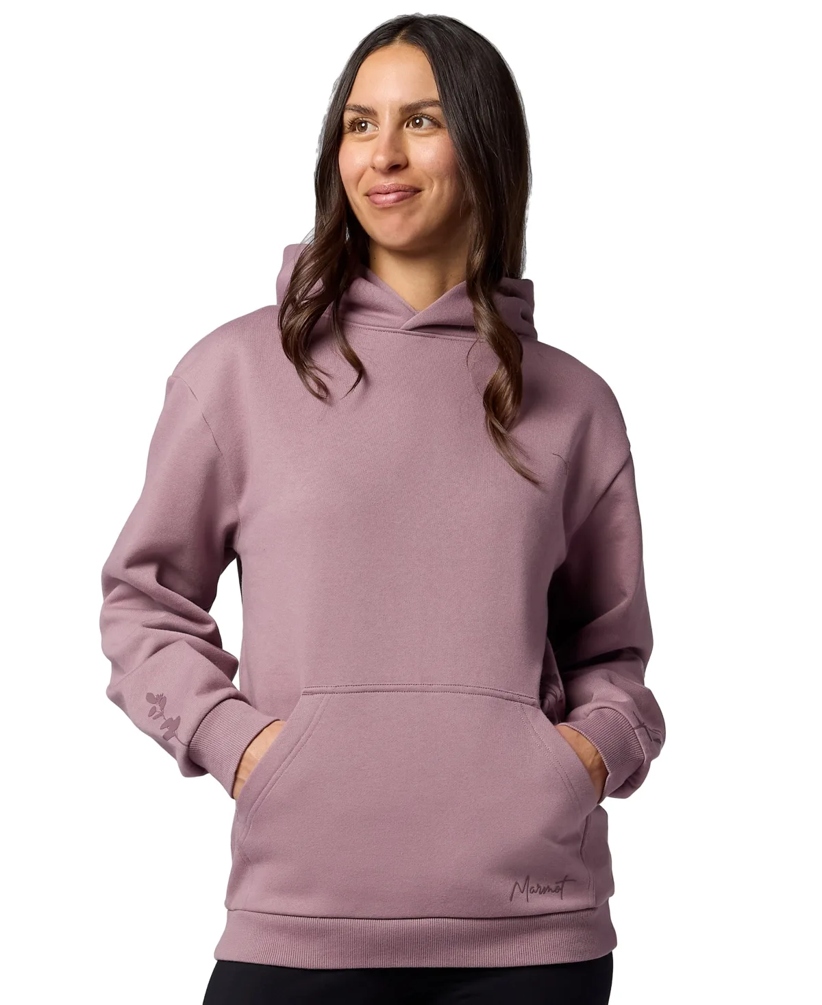 Gatherer Graphic Kangaroo-Pocket Hoodie by Marmot