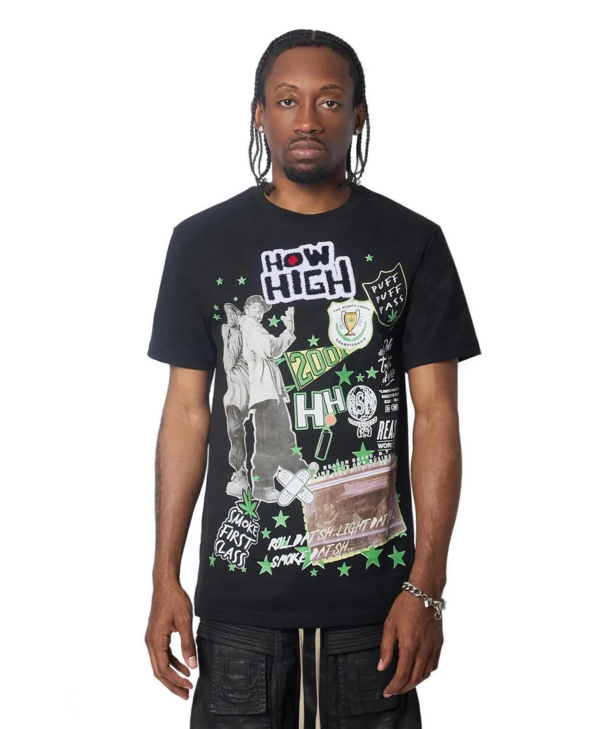 How High Trust Embroidered Short Sleeve T-Shirt by Reason