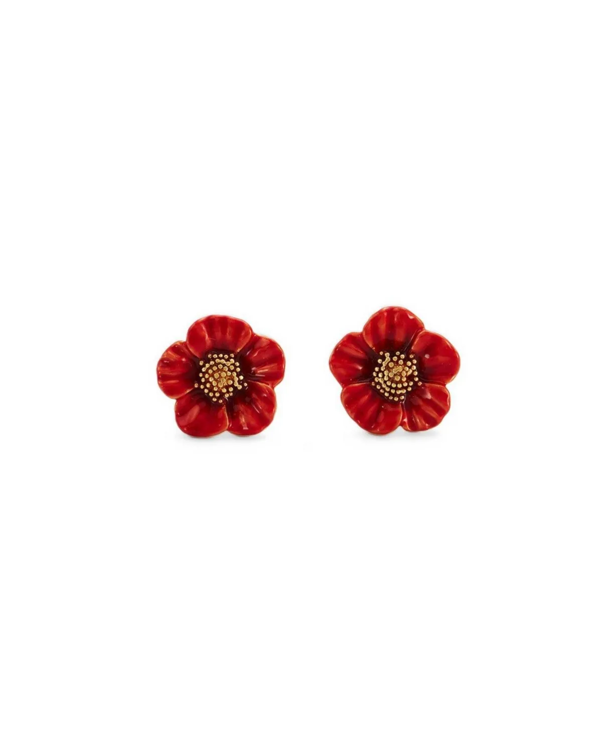 Blossom Stud Earrings in Gold by Fable England