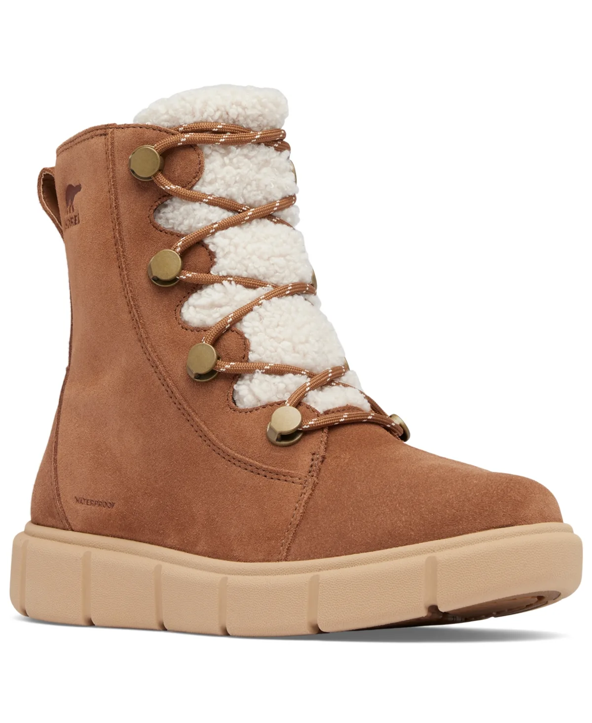 Explorer Iii Joan Cozy Lace-Up Booties
