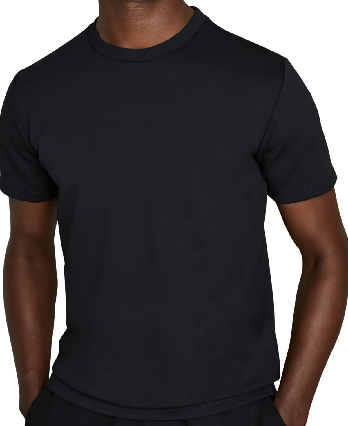 Premium Interlock Crew-Neck T-Shirt by Reiss