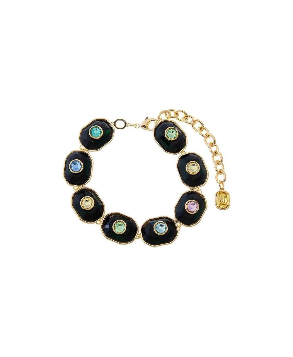 14K Gold Plated Midnight Charm Bracelet by By Adina Eden