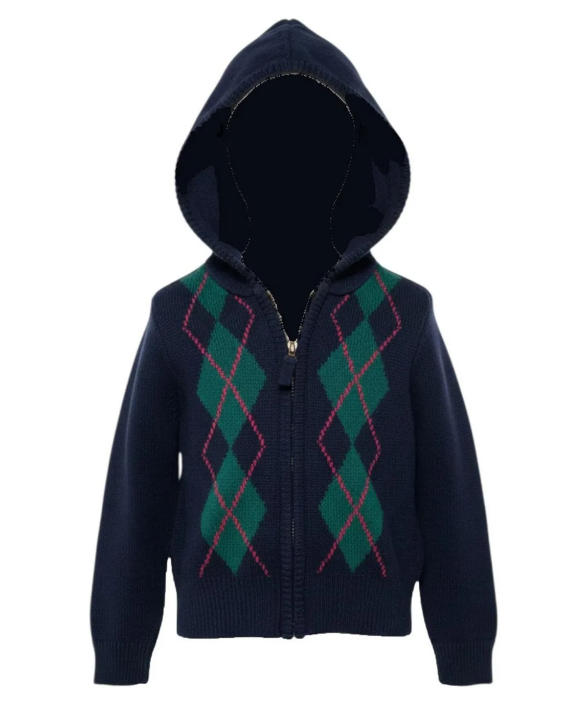Organic Full Zip Hoodie Sweater by Hope & Henry