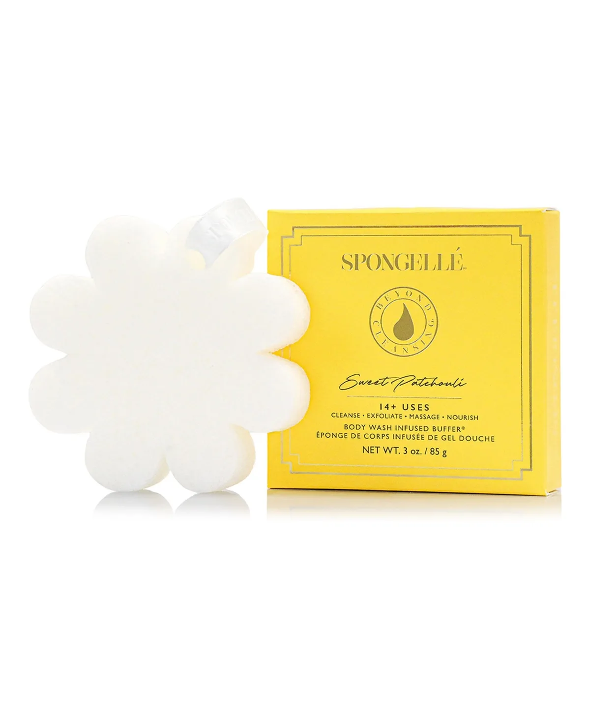 Daisy Collection Boxed Flower Sweet Patchouli 14 Plus Washes 3Oz by Spongelle