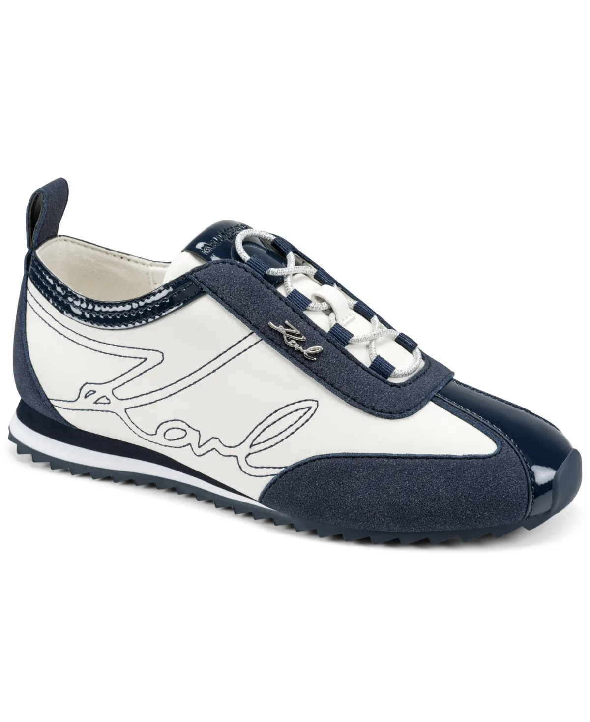 Alarise Lace-Up Sneakers by Karl Lagerfeld