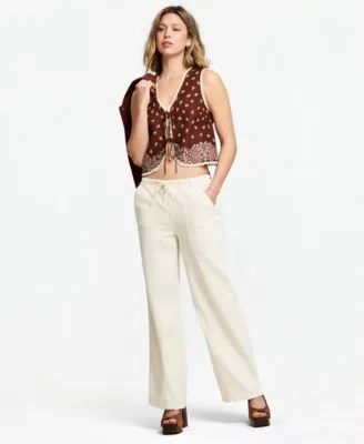 Tie Waist Drapey Jeans by And Now This