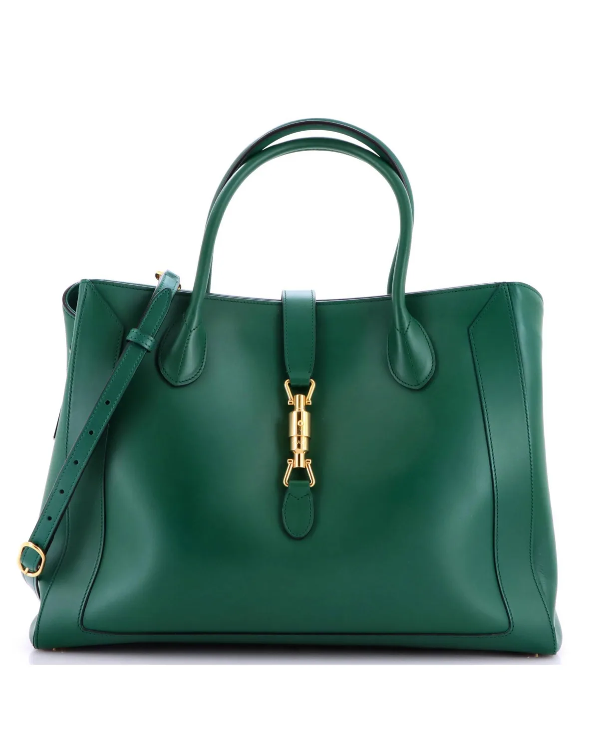 Pre-Owned Large Jackie 1961 Leather Tote, 15.5W x 12H x 6D by Gucci