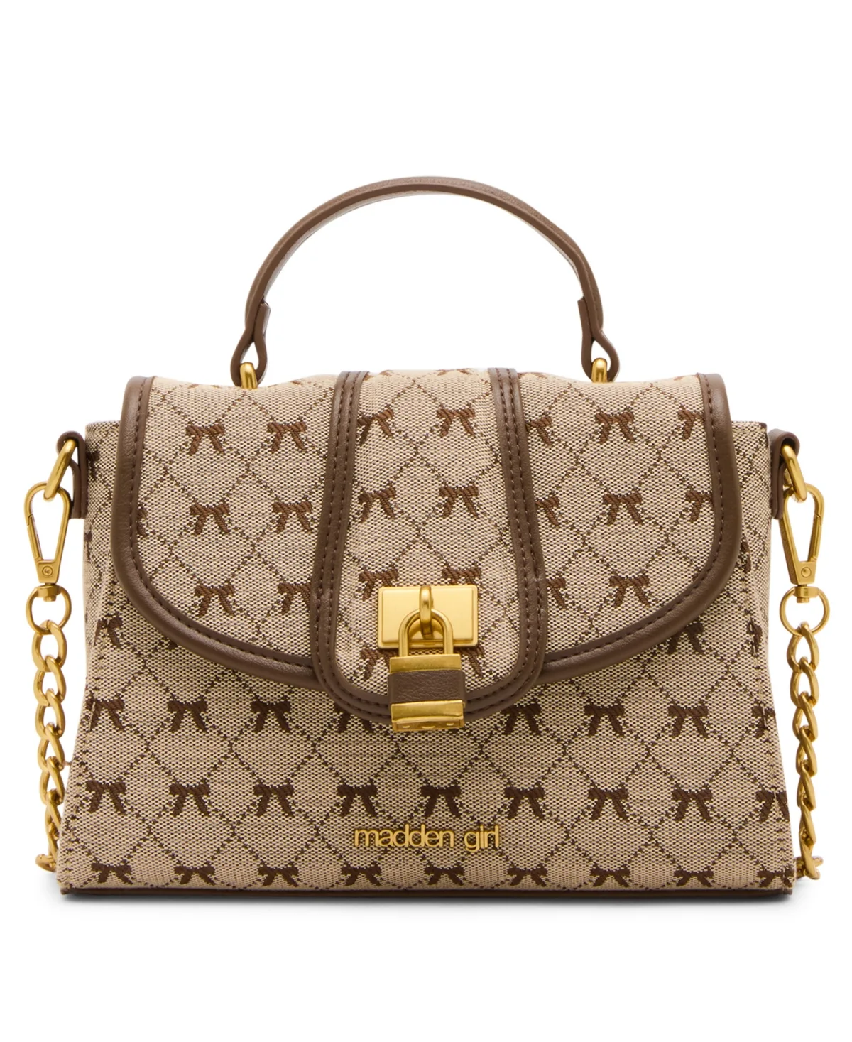 Small Canvas Bow Crossbody Handbag by Madden Girl