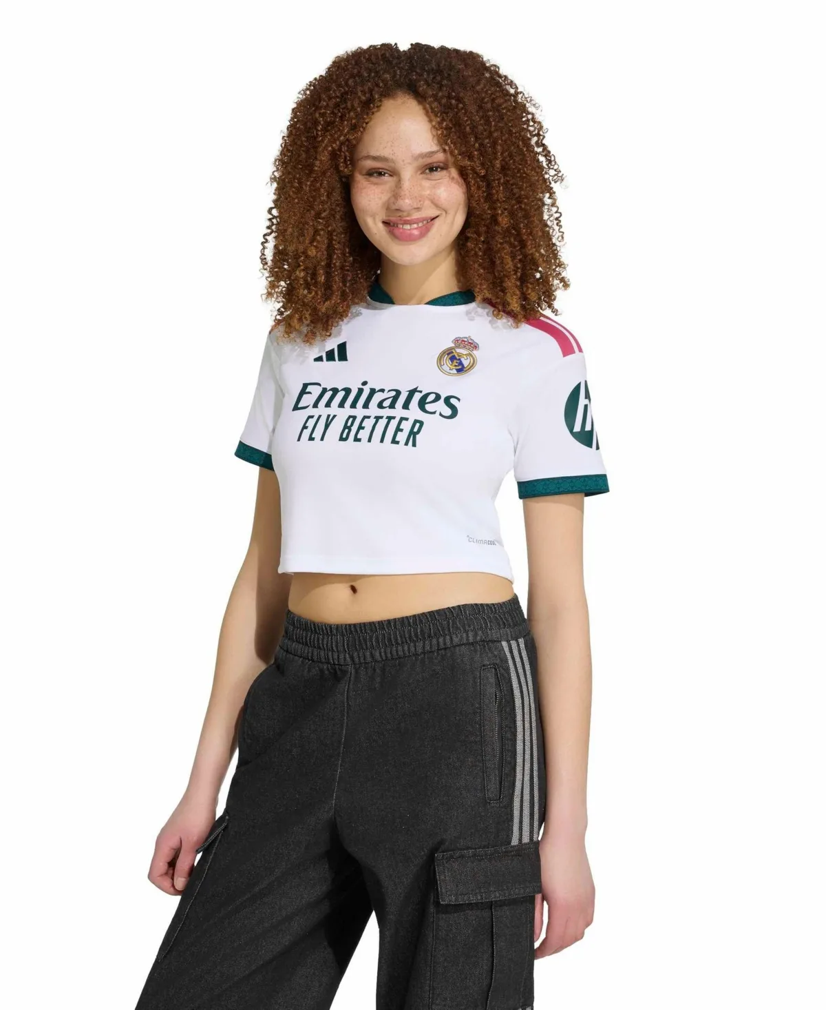 Real Madrid 2026/27 Home Cropped Replica Jersey by adidas