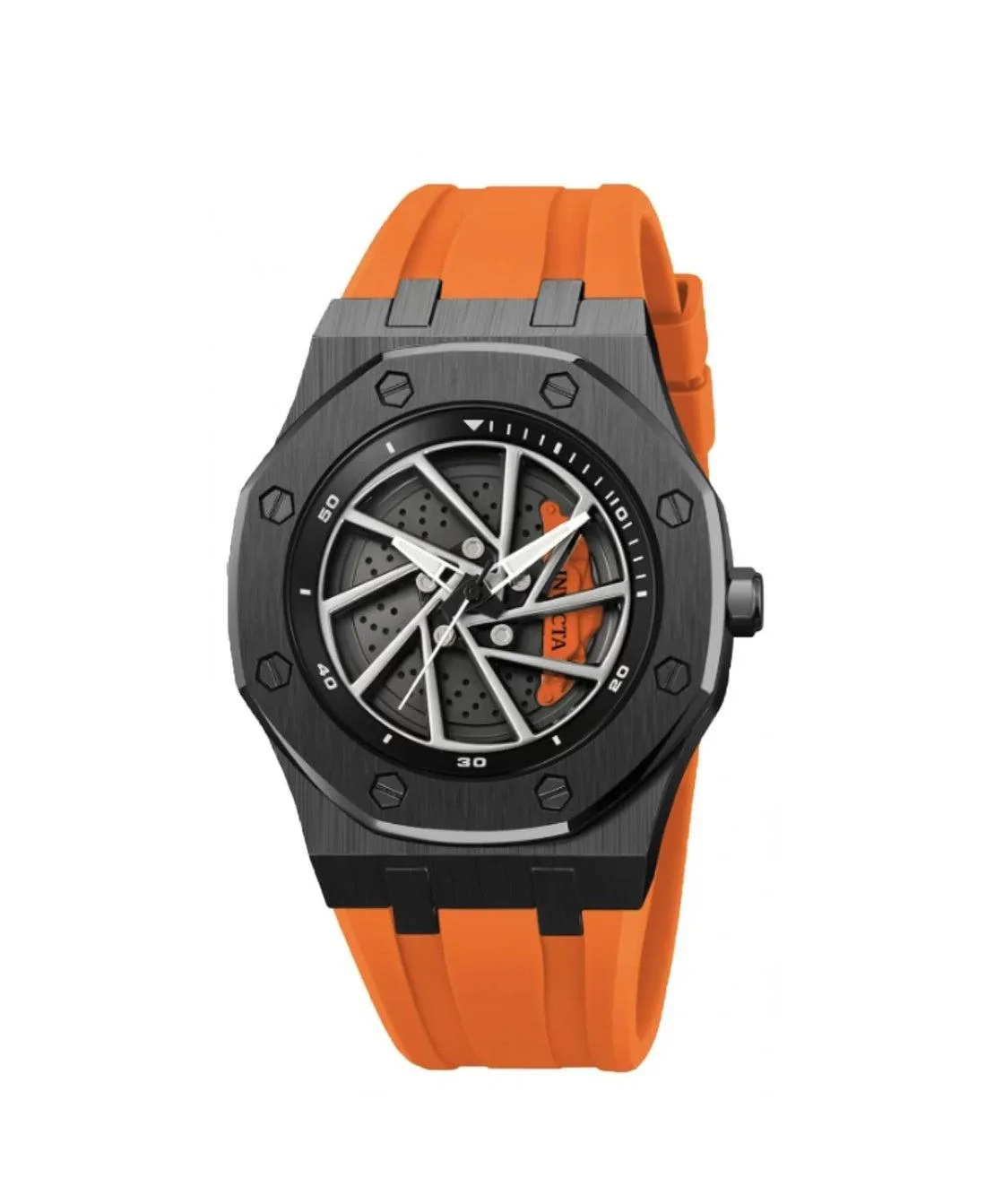 Quartz Water-Resistant Speedway 69490 Rubber Watch, 42mm by Invicta