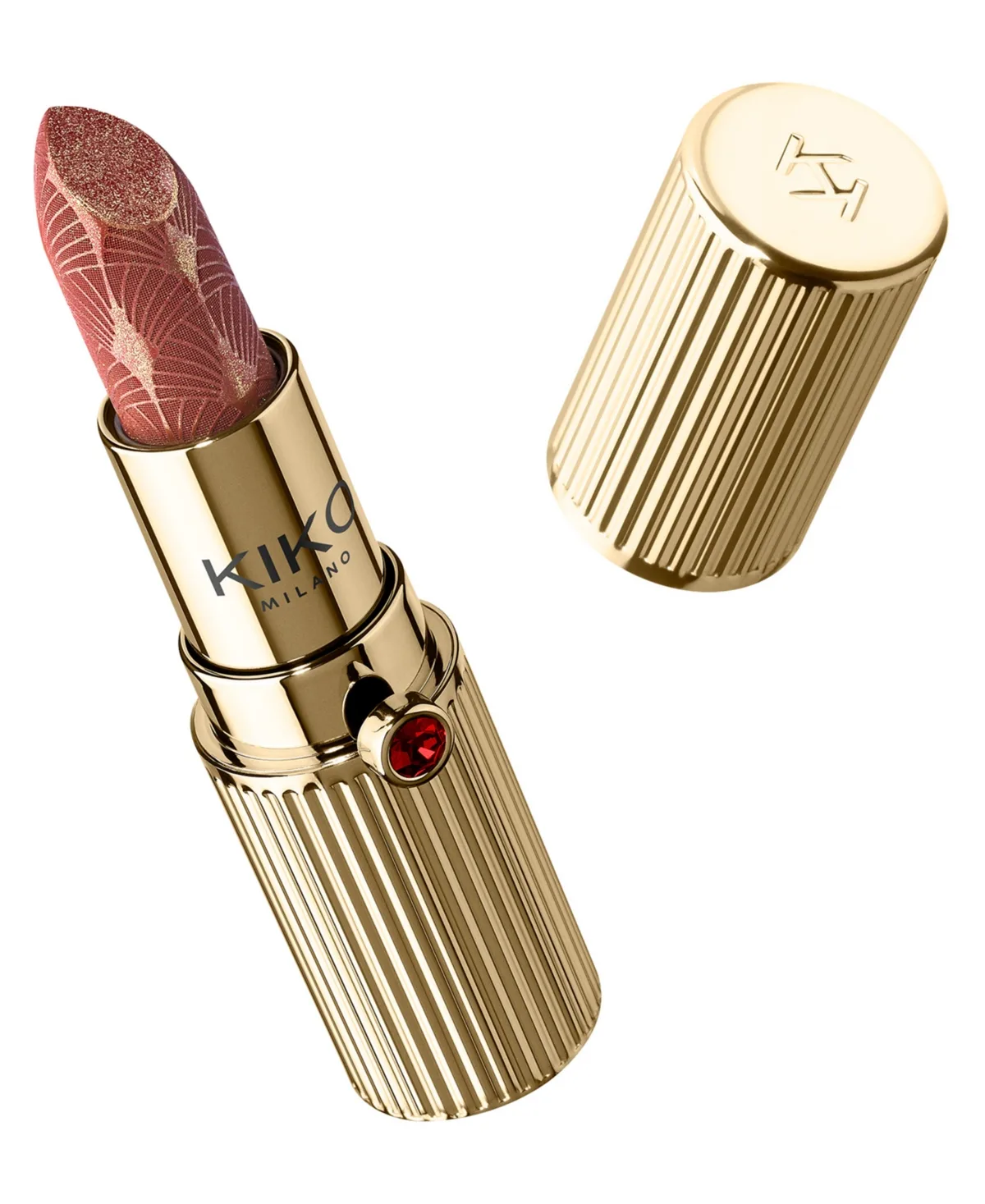 Sparkle Statement Sparkling Lipstick, 0.01 oz. - 01 - Nude Silhouette by Kiko Milano